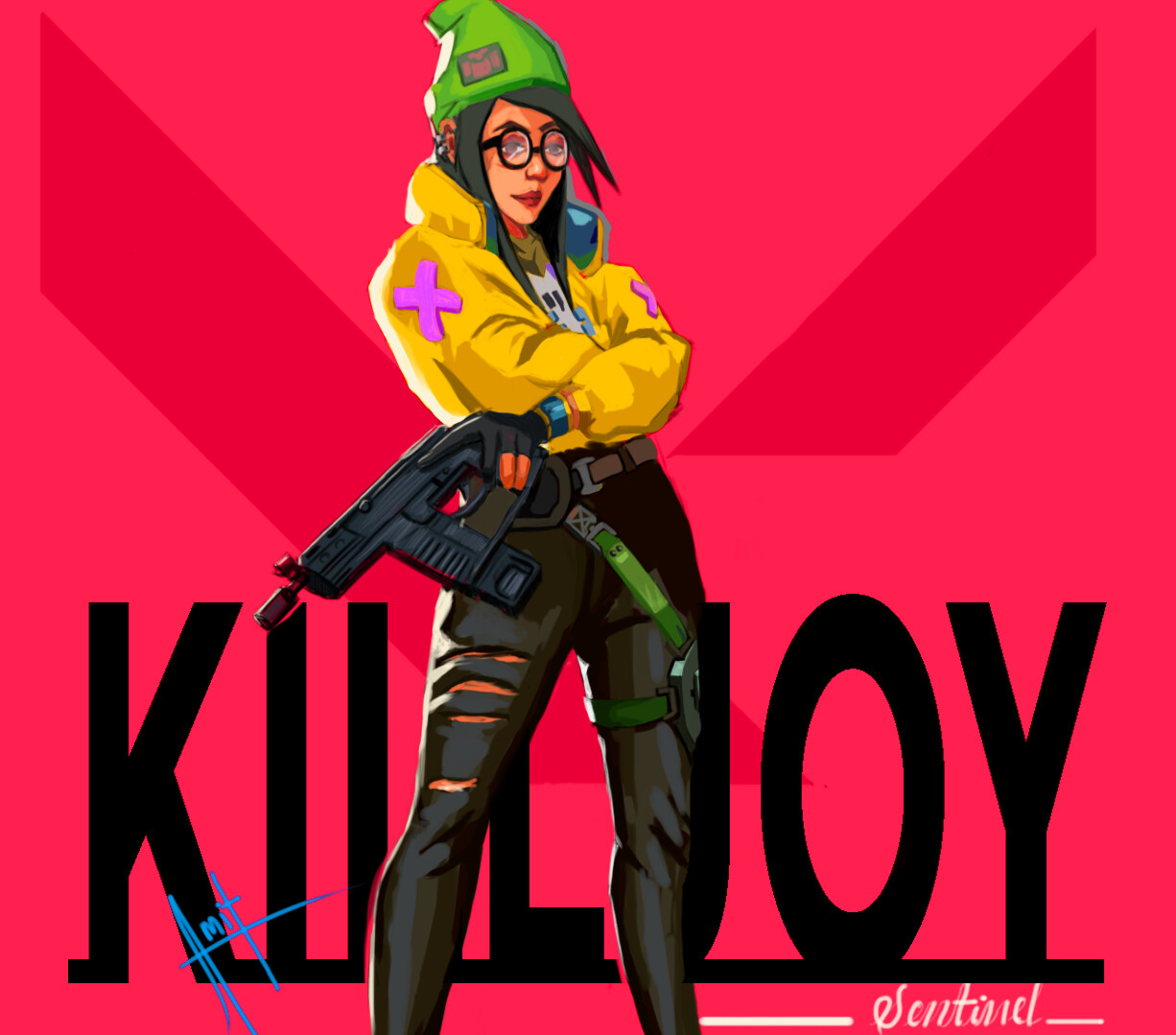 ArtStation - Killjoy Fanart