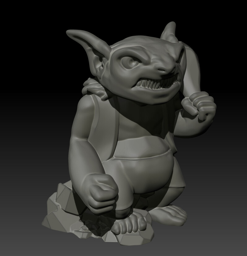 Laura Van Dalen Goblin 3D Printable Tabletop Miniature Laura Van Dalen Goblin 3D Printable Tabletop Miniature