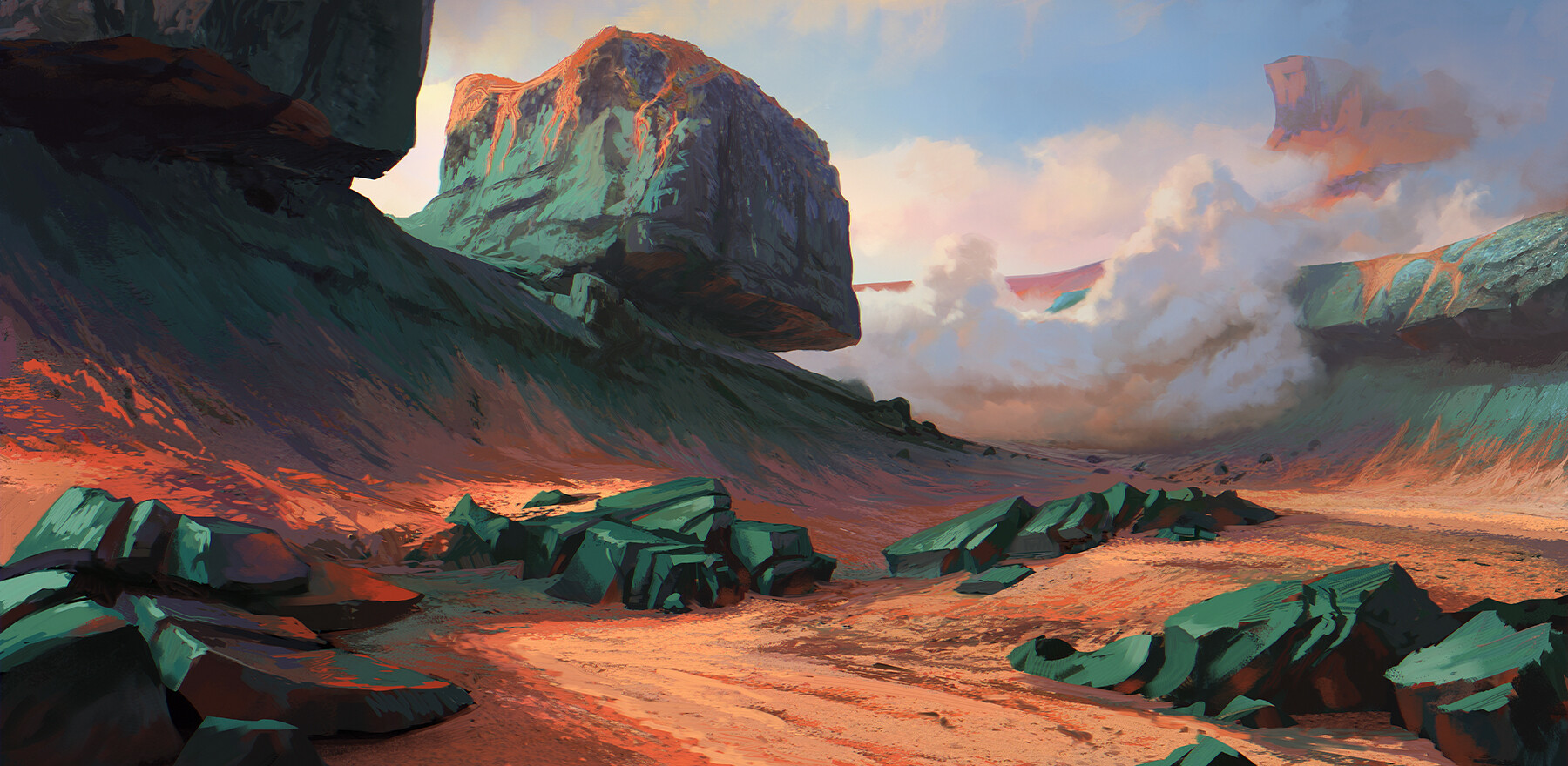 Bronze Valley by Vera Dochich : r/ImaginaryWorlds