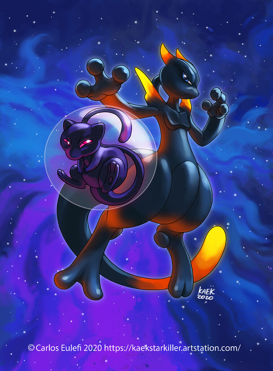Shadow Mew and Shadow Mewtwo