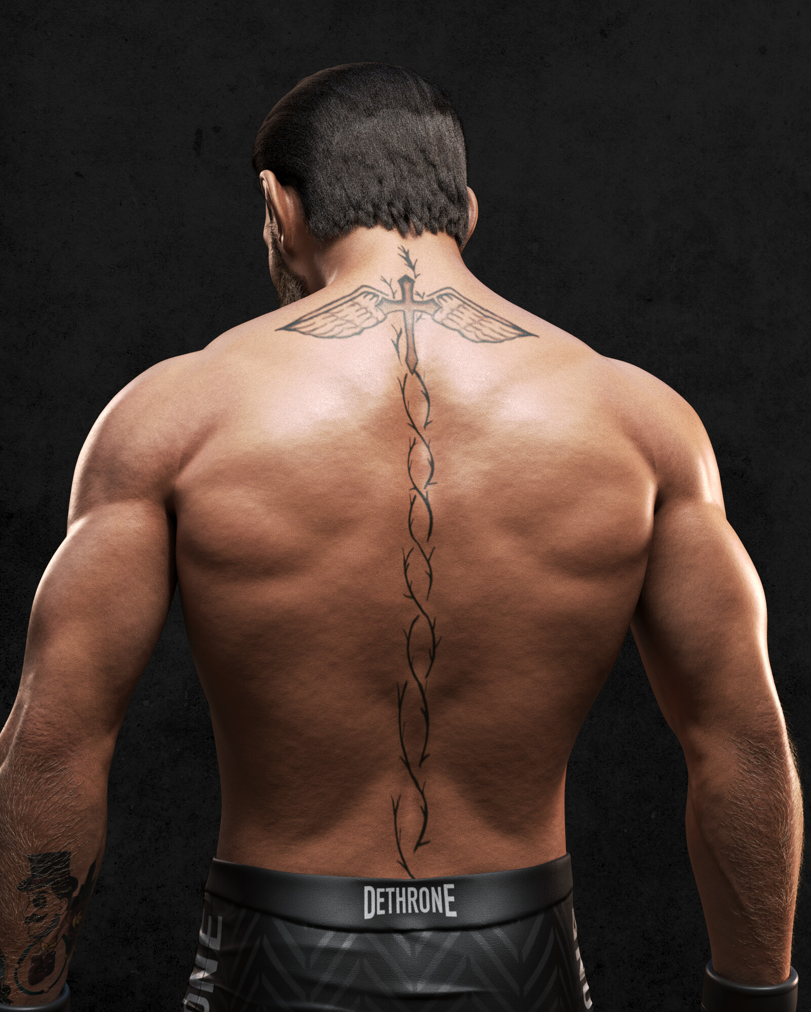 Conor McGregor FULL Temporary Tattoo Set  Conor mcgregor back tattoo Back  tattoos for guys Tattoo designs