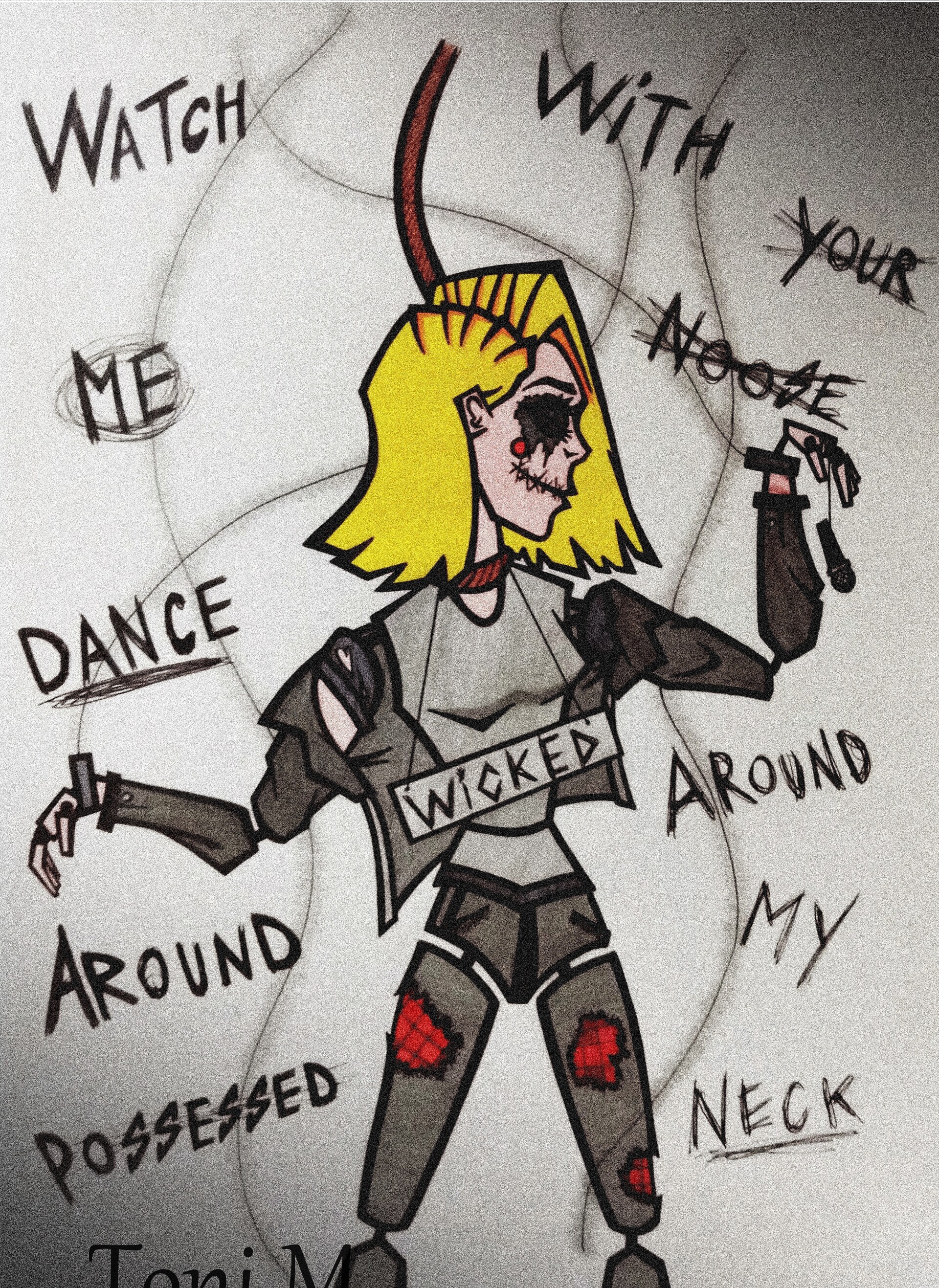 Featured image of post Noose Drawing Around Neck