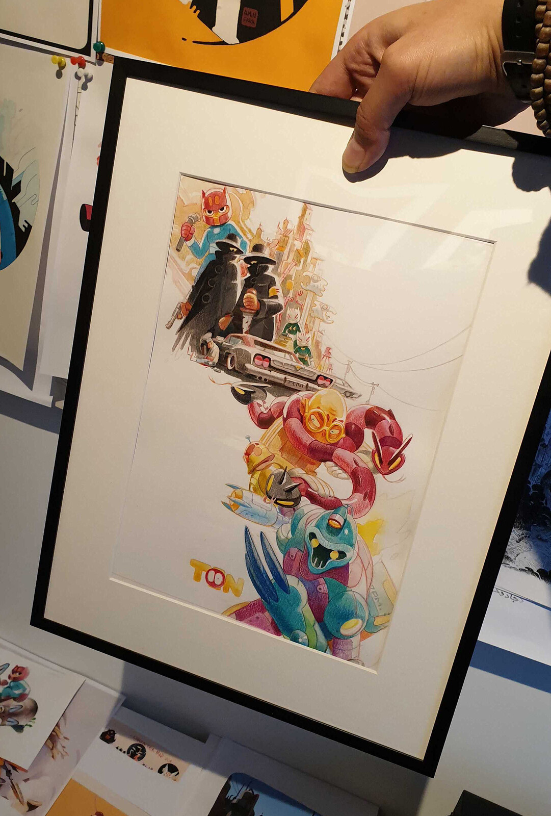 A land of Chaos! Framed