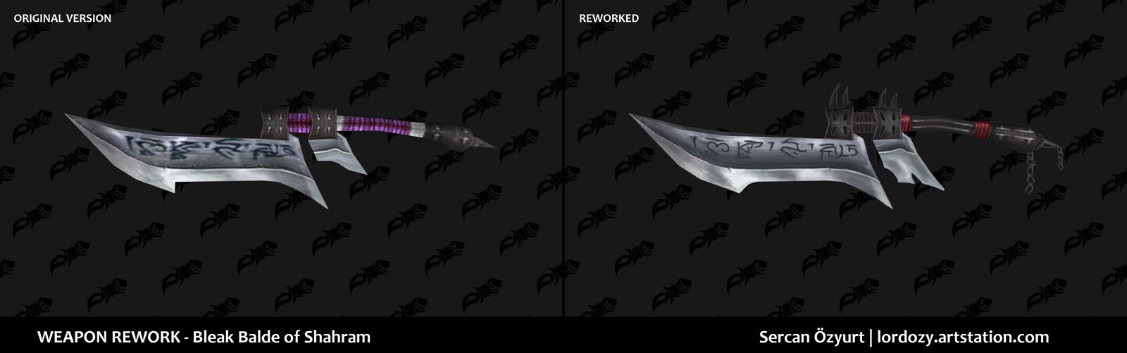 [Fan Concept] Classic Weapon Rework|Two-handed Sword 1