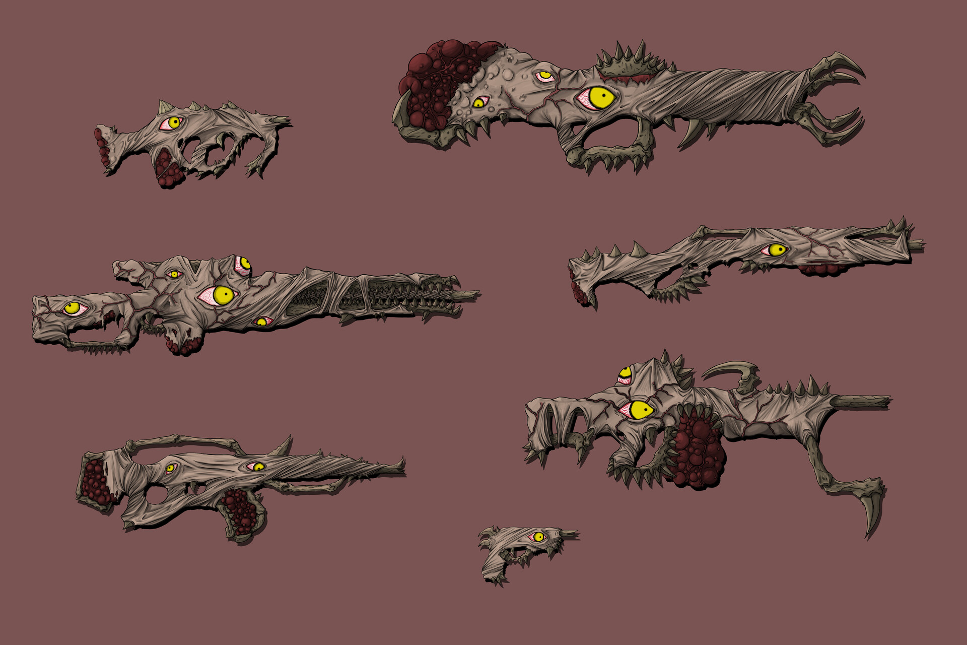 Artstation Organic Weapons
