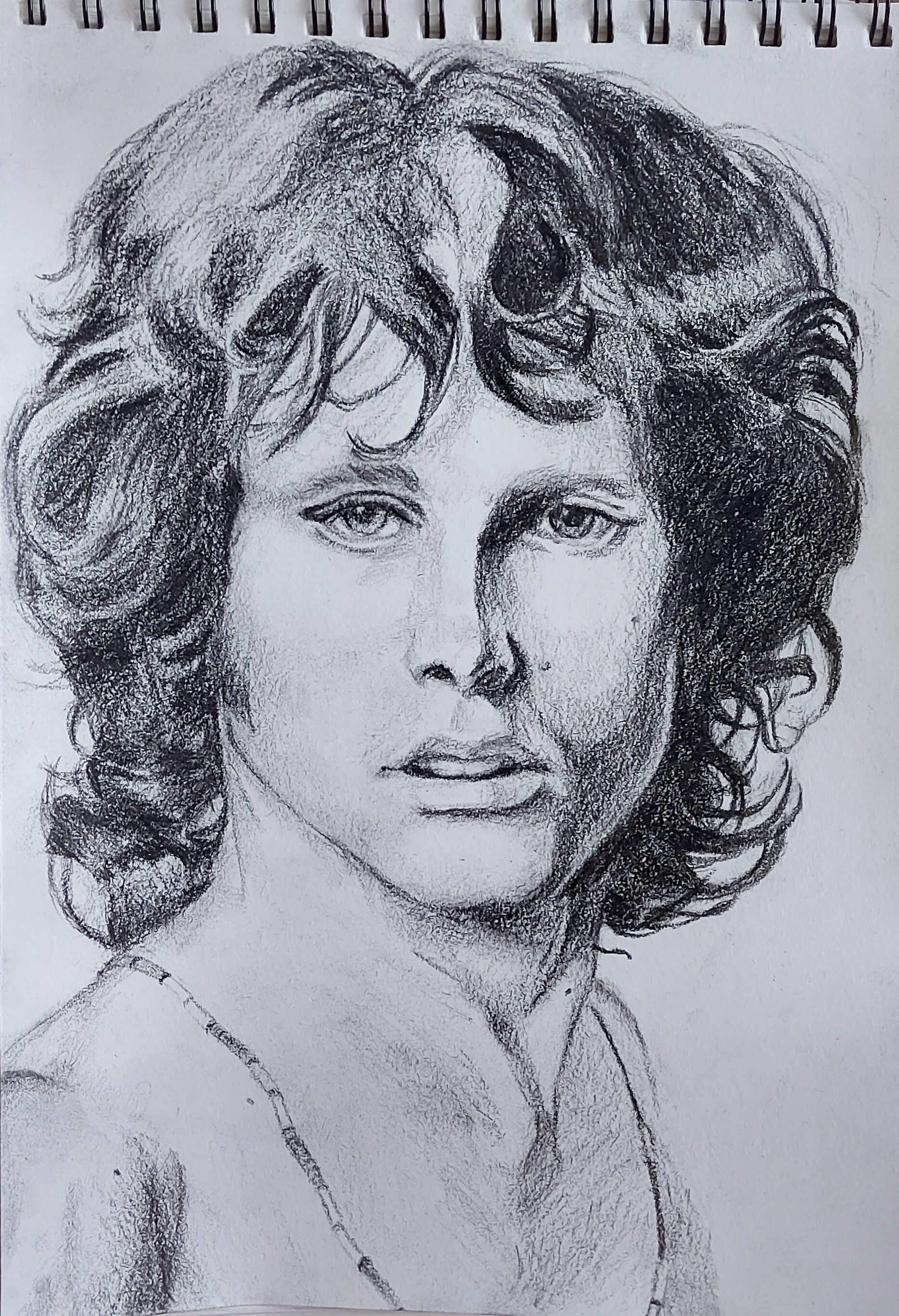 How To Draw Jim Morrison Step by Step Drawing Guide by catlucker   DragoArt