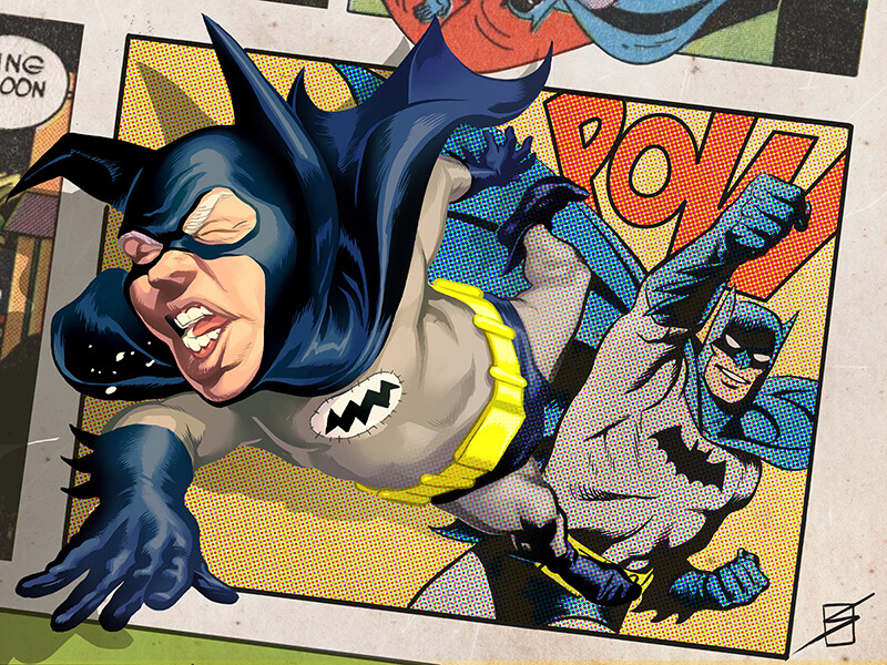 Batman vs Batmite, Ron Salas.