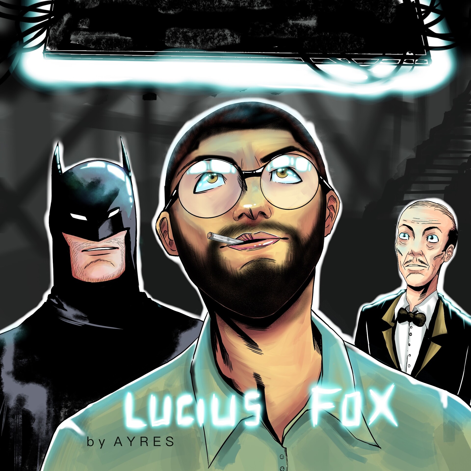 ArtStation - The man behind the batman technologies. Mr Lucius Fox