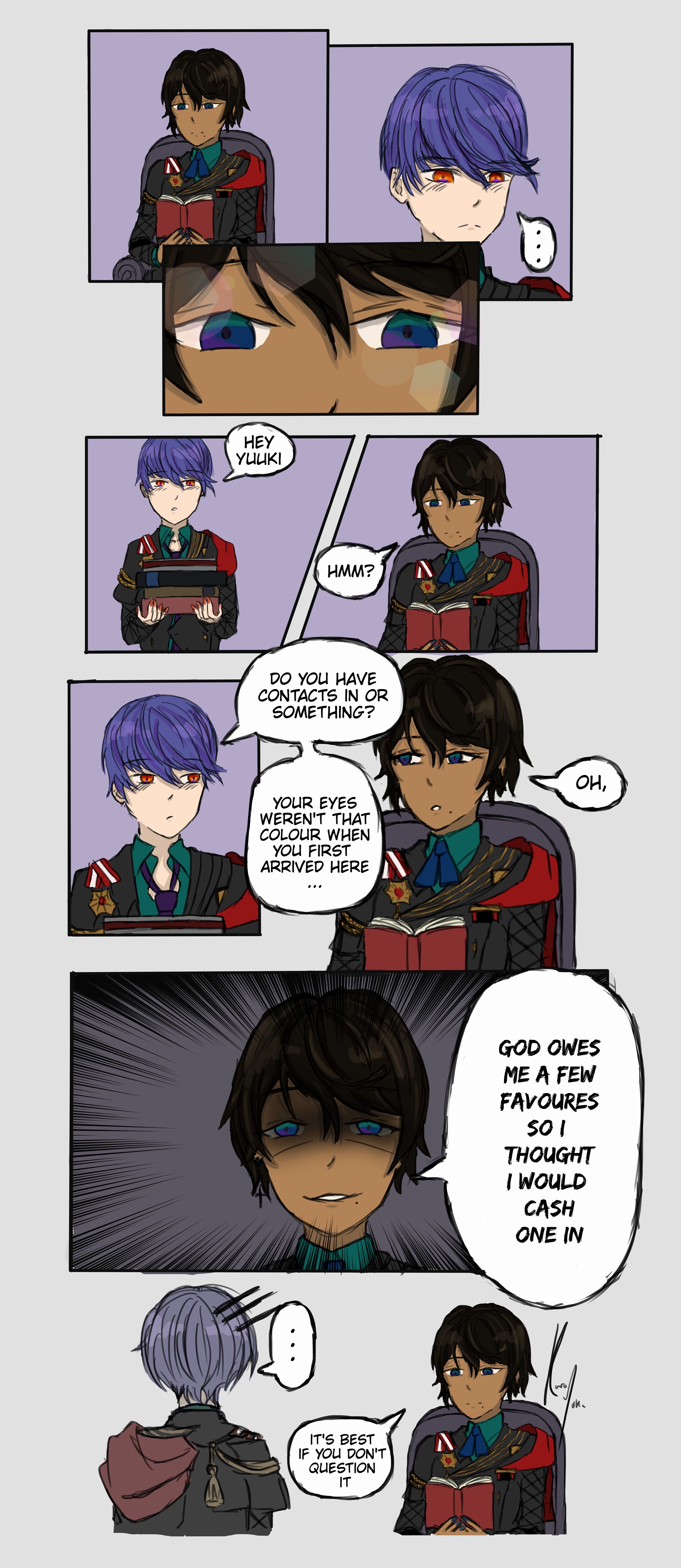 Artstation Yuuki Obey Me Oc Artstation Yuuki Obey Me Oc