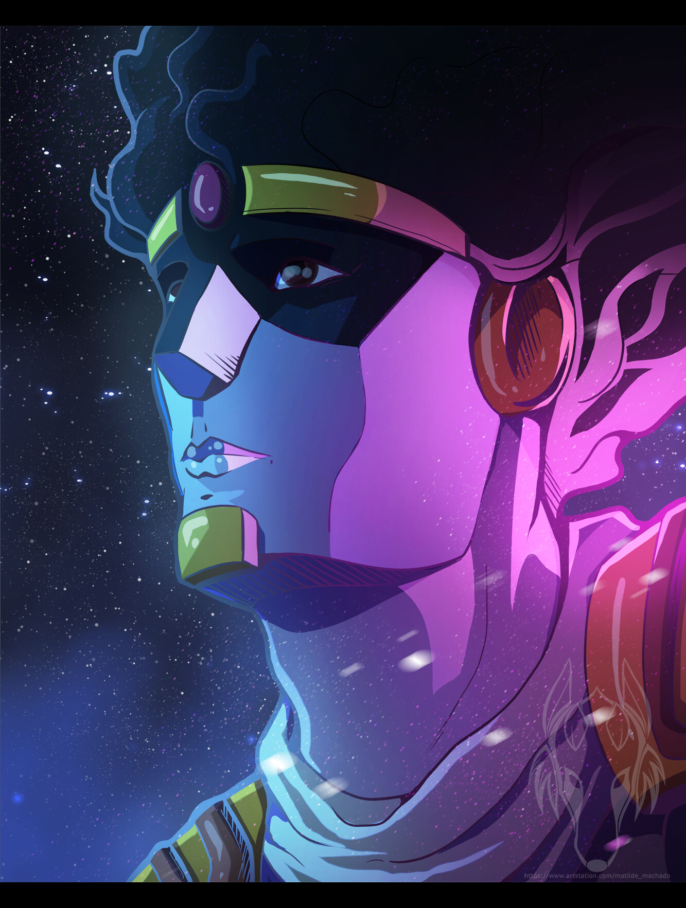 wallpapers Jojo Star Platinum Requiem Fanart artstation ova star platinum jojo s