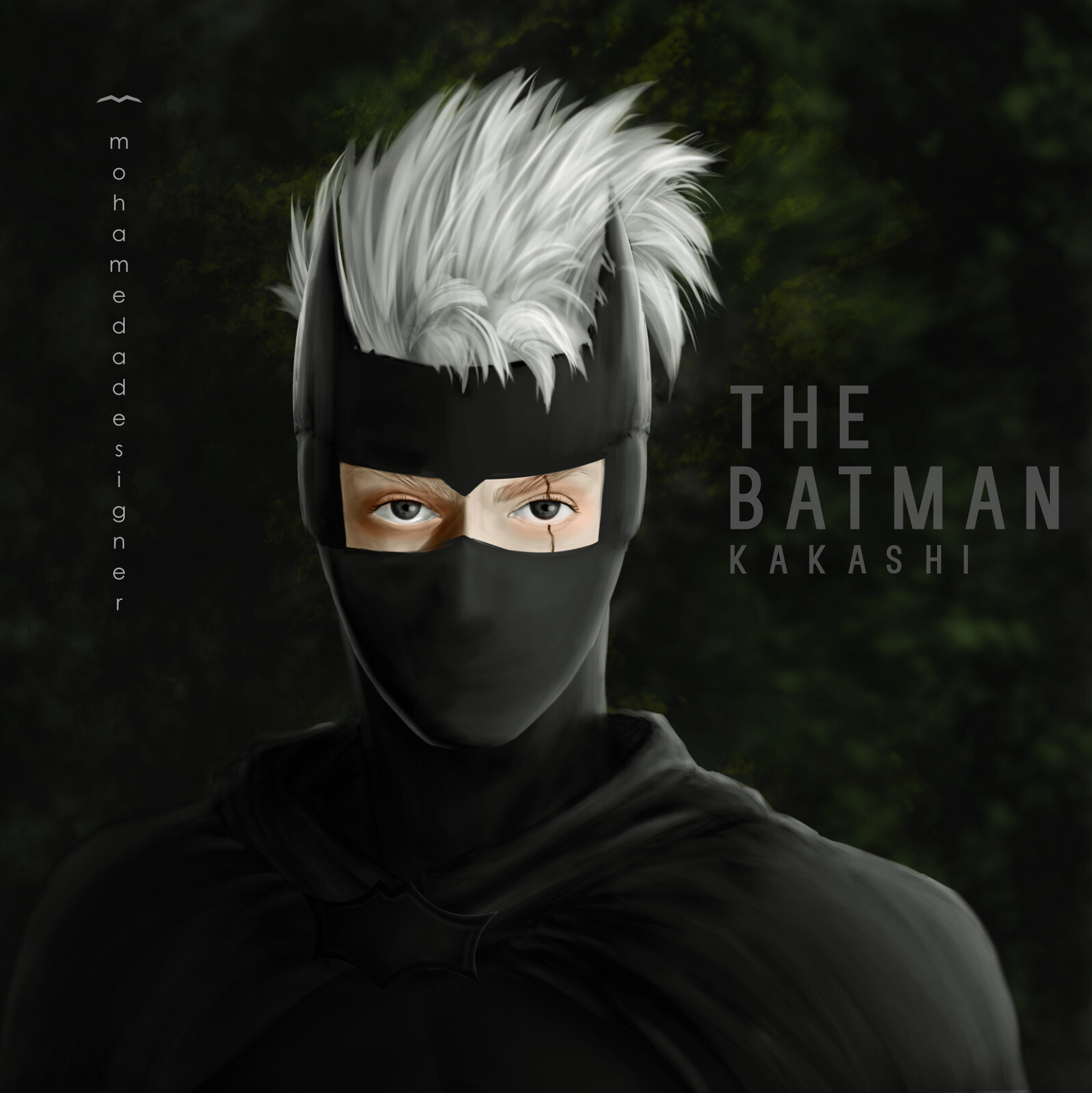 Batman Kakashi Mohamed Ahmed Artstation