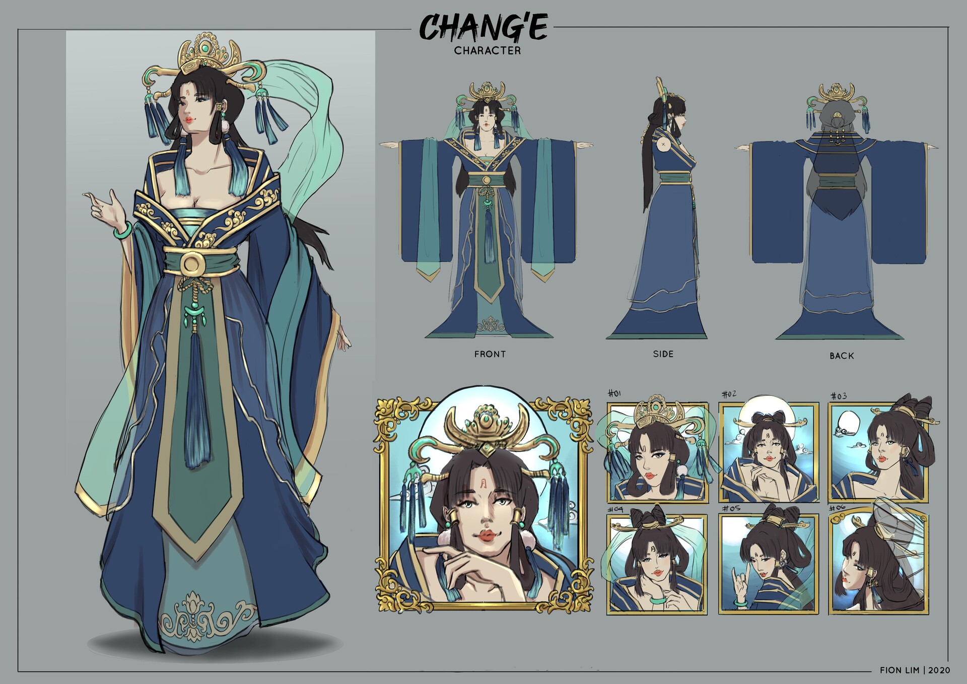 Artstation Chang E Goddess Of Moon Character Design Fion Lim Artstation Chang E Goddess Of Moon Character Design Fion Lim