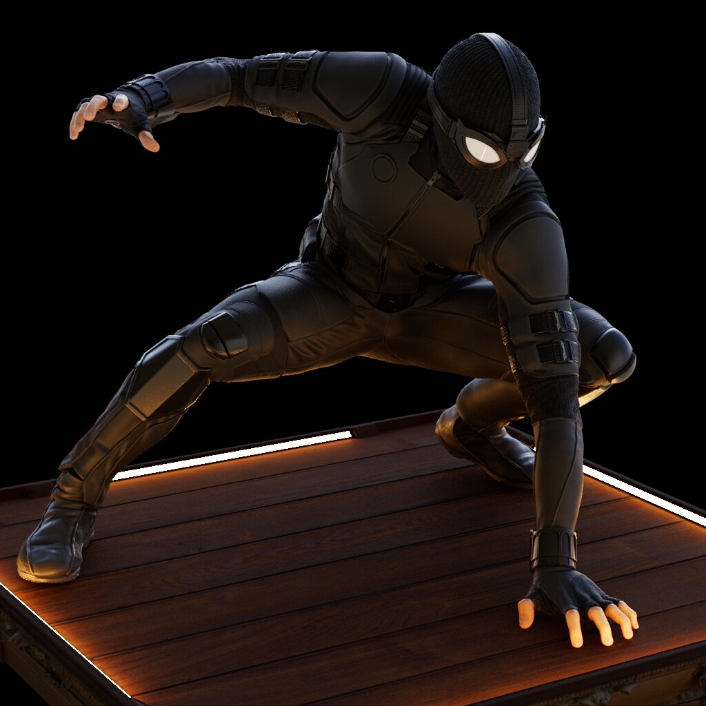 Spider-Man Marvel Legends Future Foundation Spider-Man (Stealth Suit) – Big  Ben's Comix Oasis