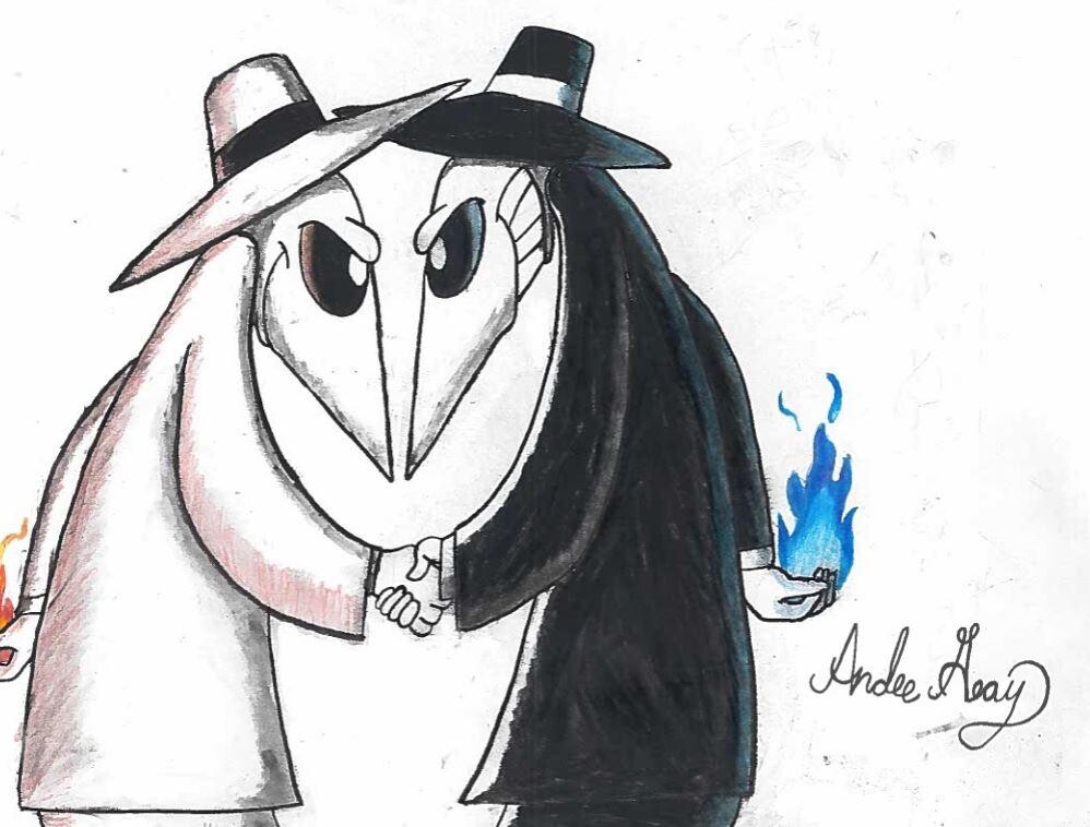 Artstation - Spy Vs. Spy (Joke Vs. Dagger)