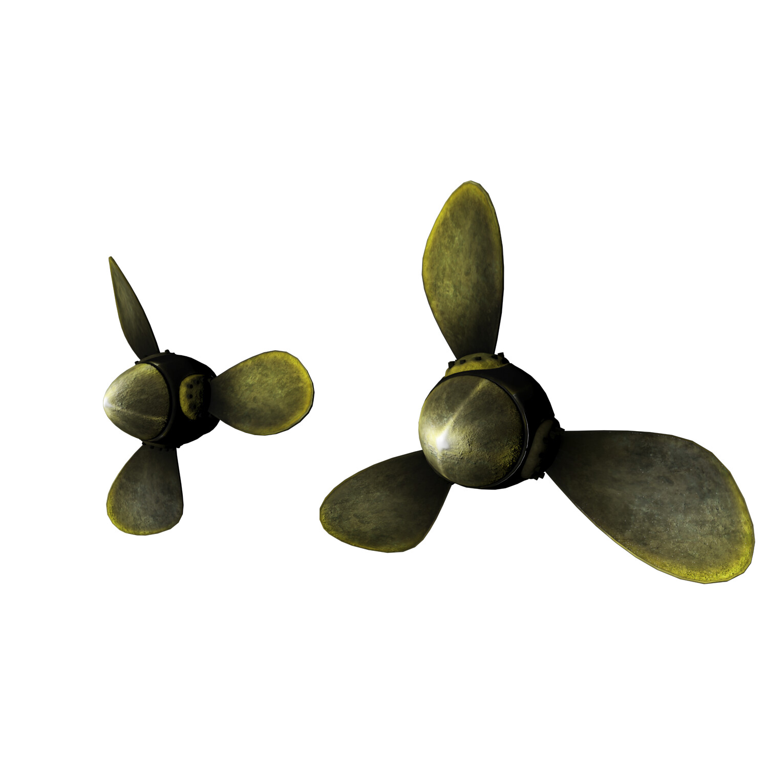 ArtStation Titanic 3d model (Propellers)
