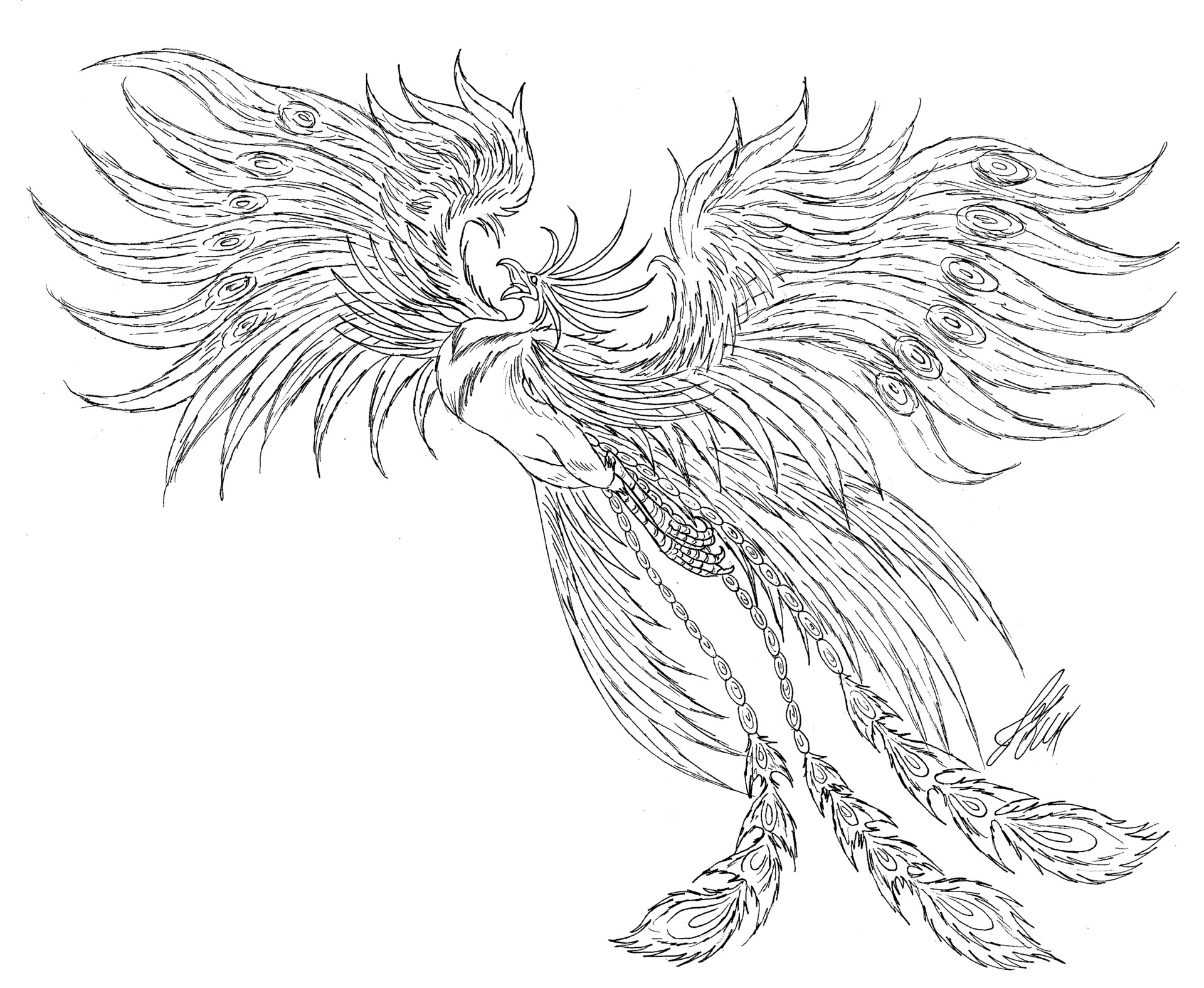 ArtStation - Phoenix - Final Fantasy 8