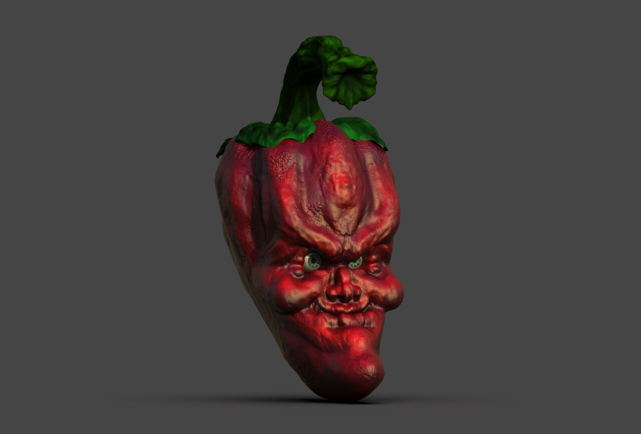 ArtStation Ají rancio Rancid chili