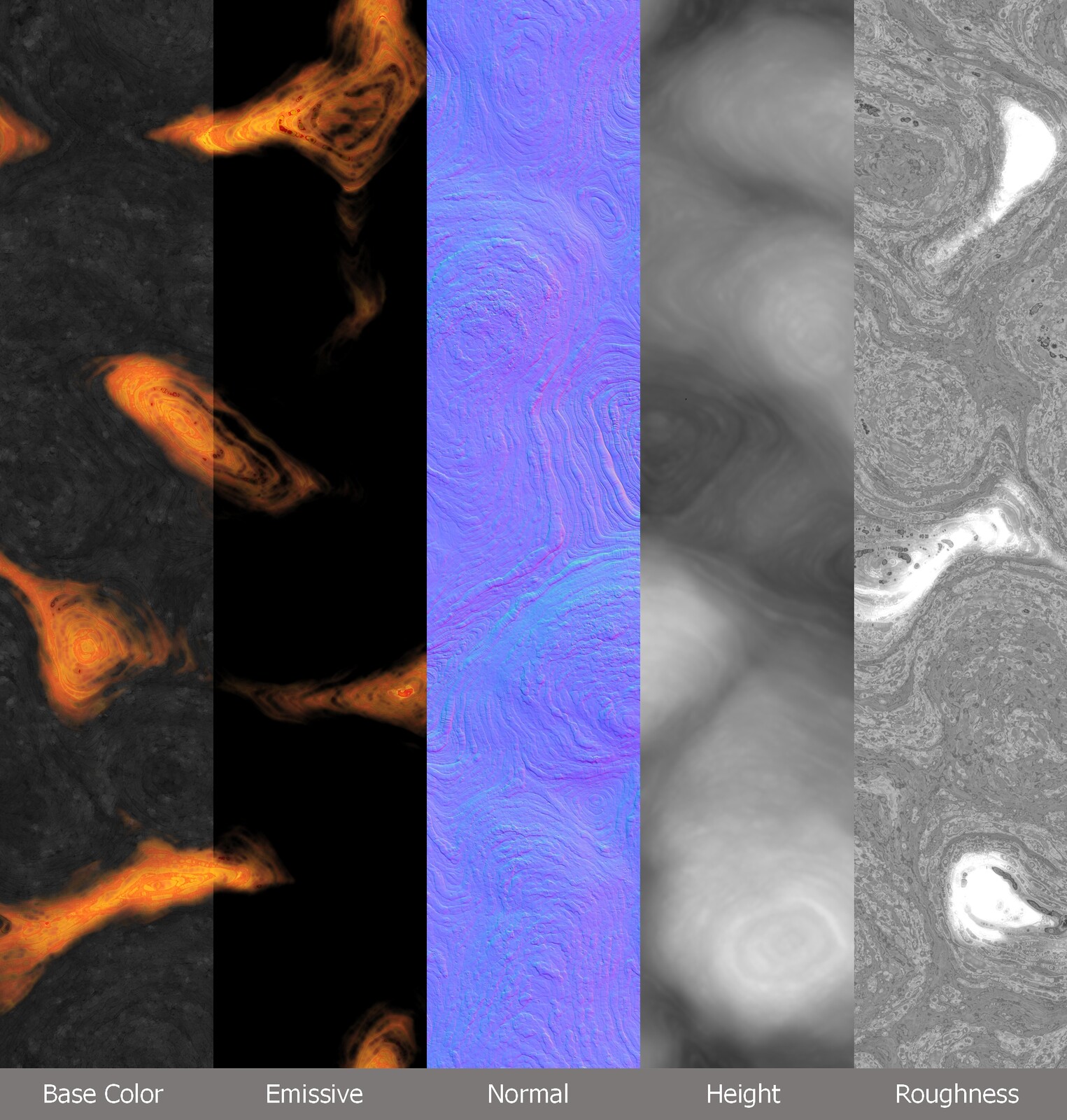 Texture breakdown.
