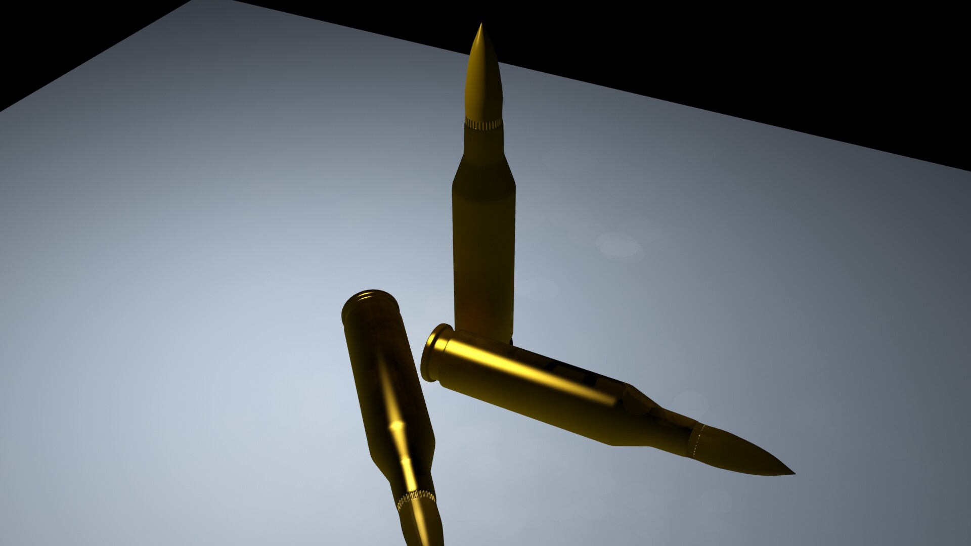 ArtStation - 3d bullet