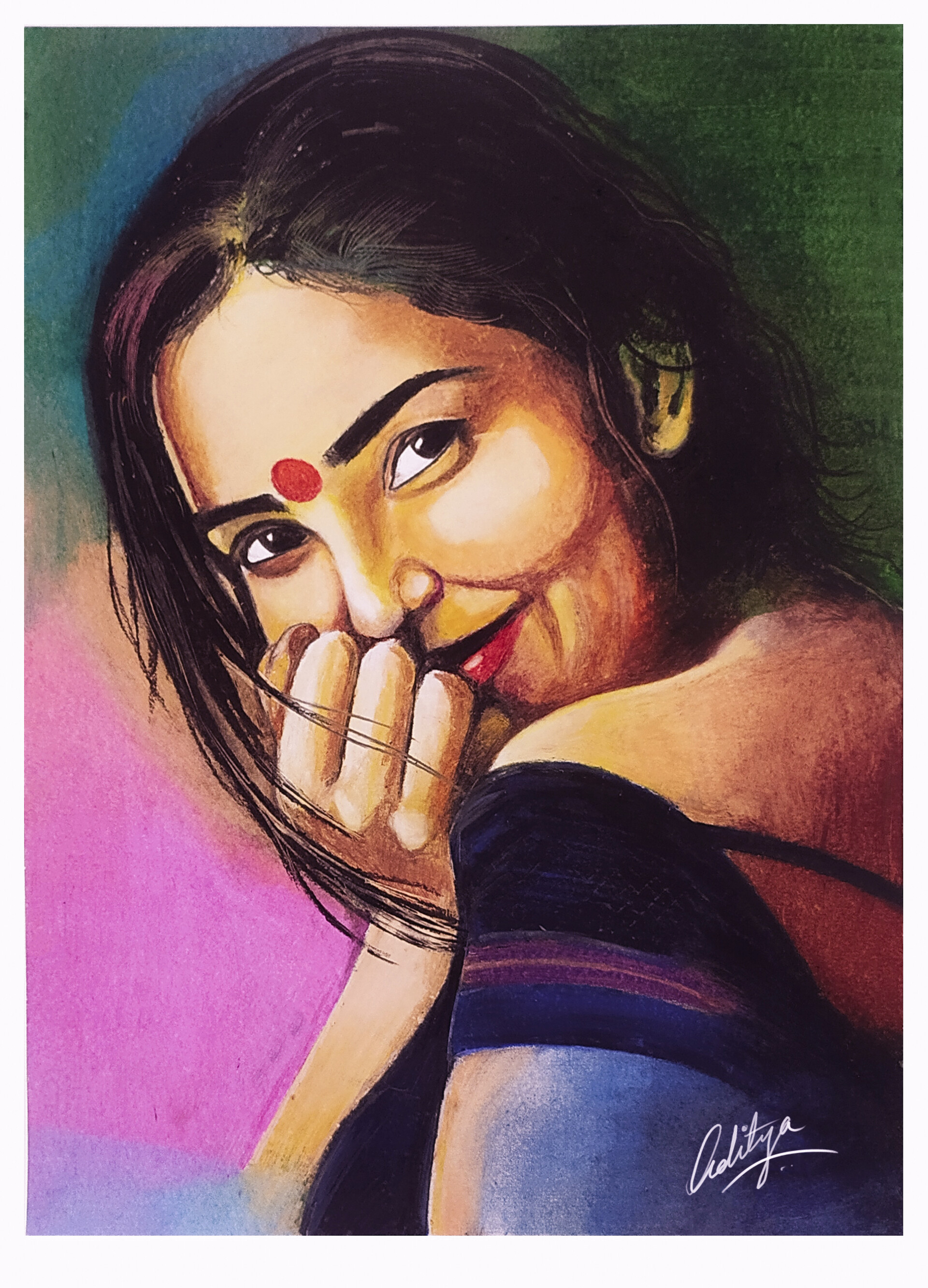 Bengali Girl Telegraph artstation-bengali-girl-art