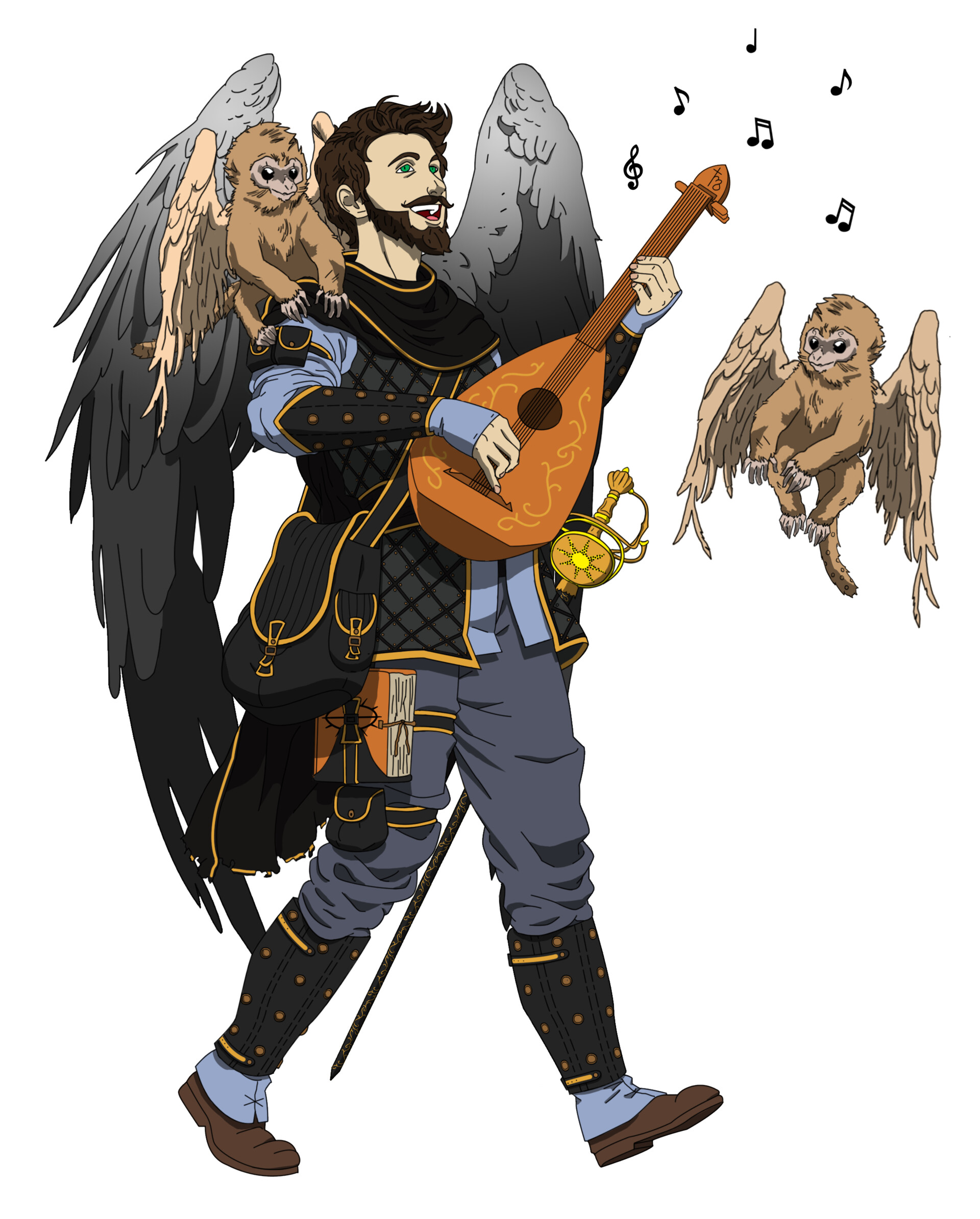 Artstation aasimar bard