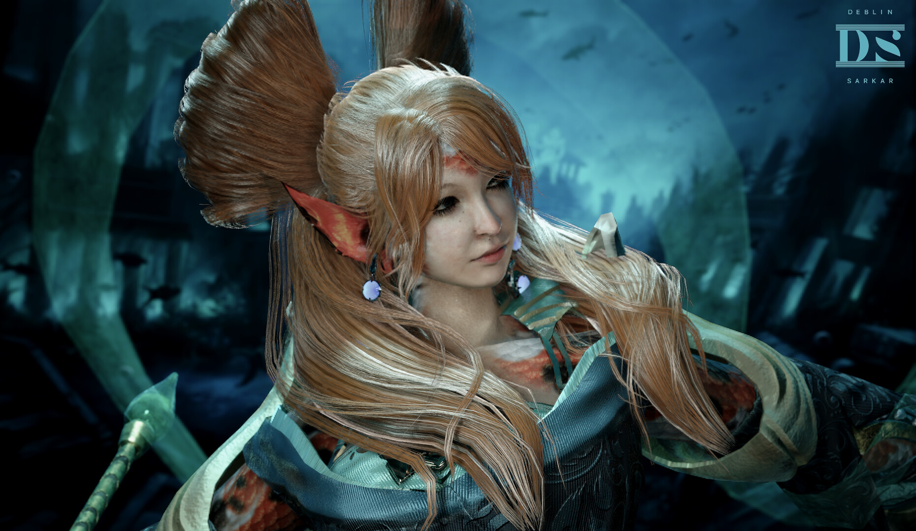 Deblin Sarkar Porfolio Mizuki Siren Priestess