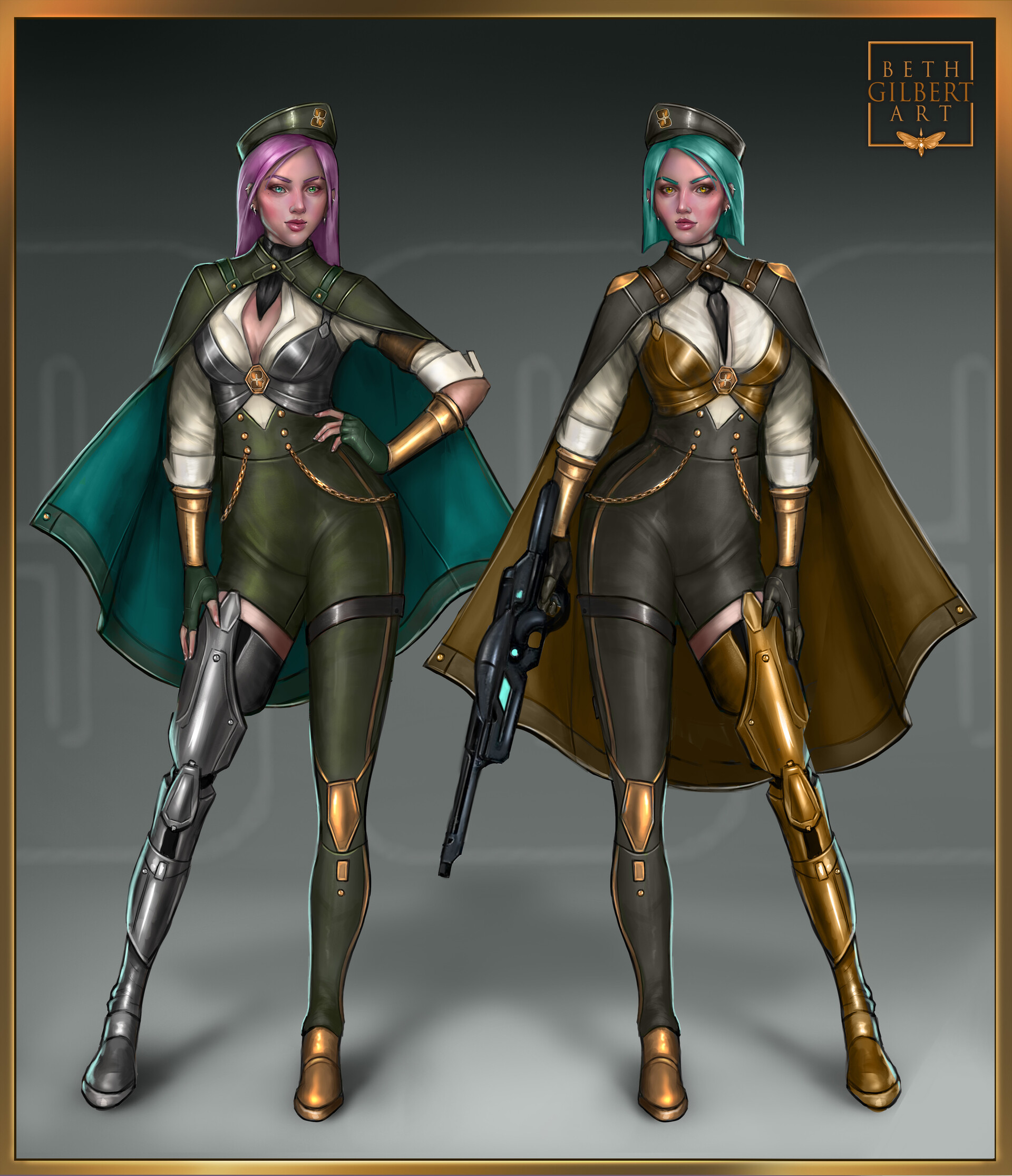 ArtStation Chroma Corps Cadet