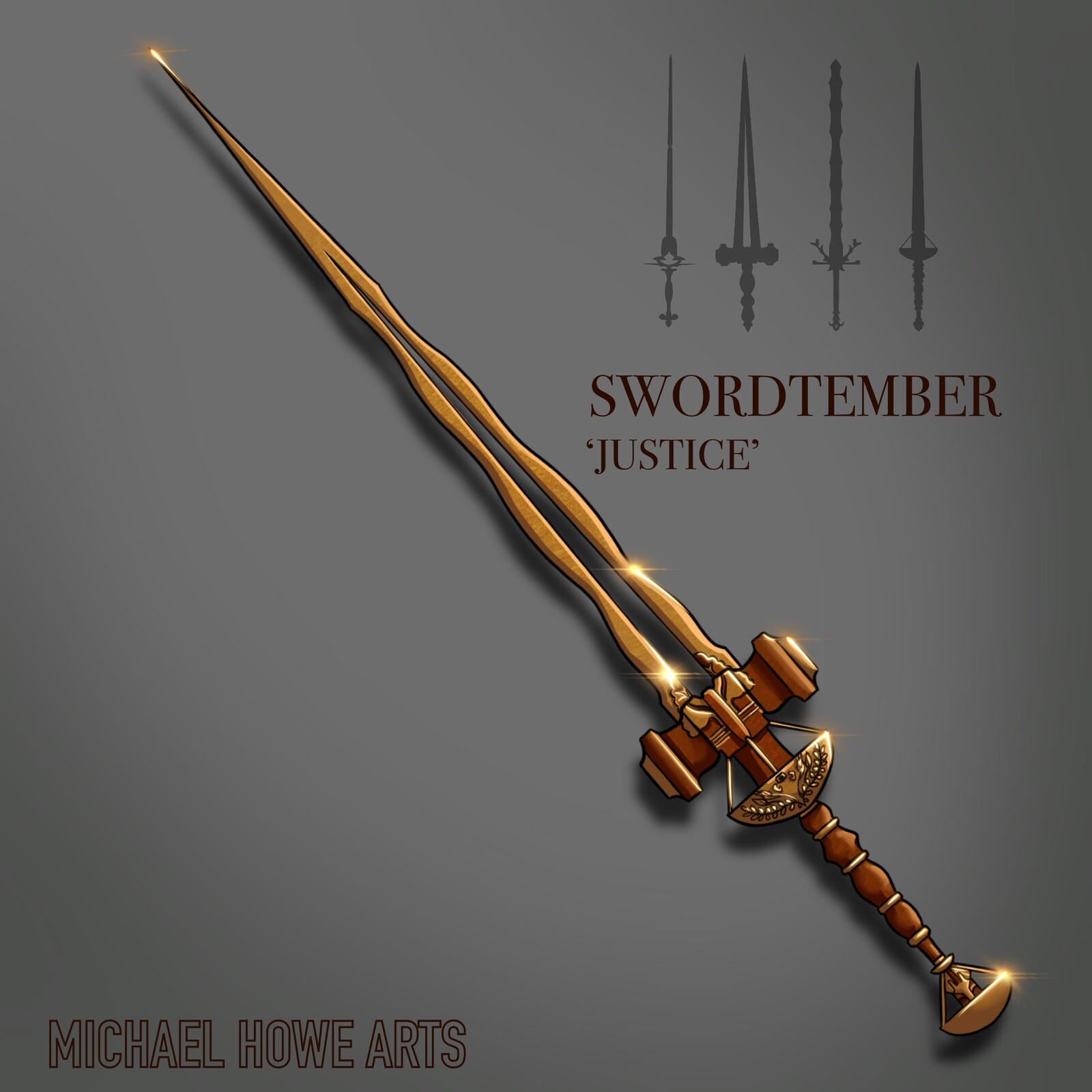 Michael Howe - Swordtember 2020 - Sword Designs