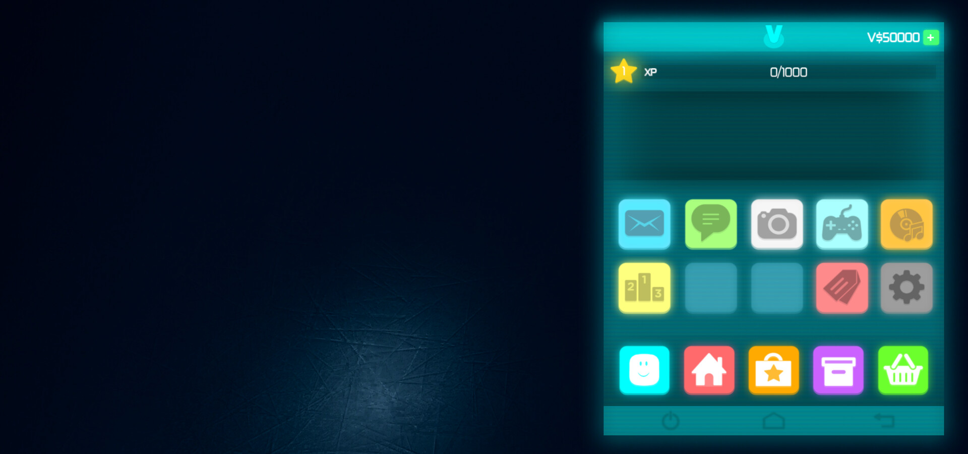 ArtStation Sunset City Revamp 2018 Phone UI (Concept)