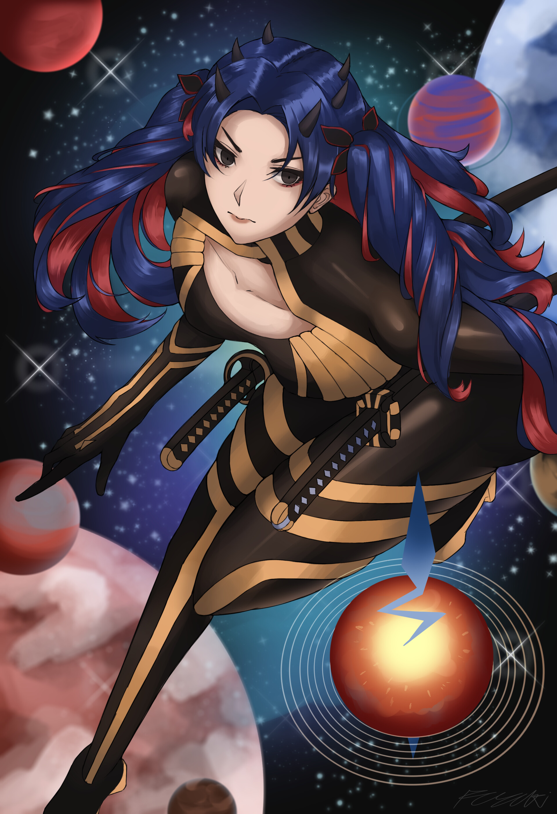 Artstation Fate Go Space Ishtar Fuyuki Hime Space ishtar is just ishtar but with another class change. artstation fate go space ishtar