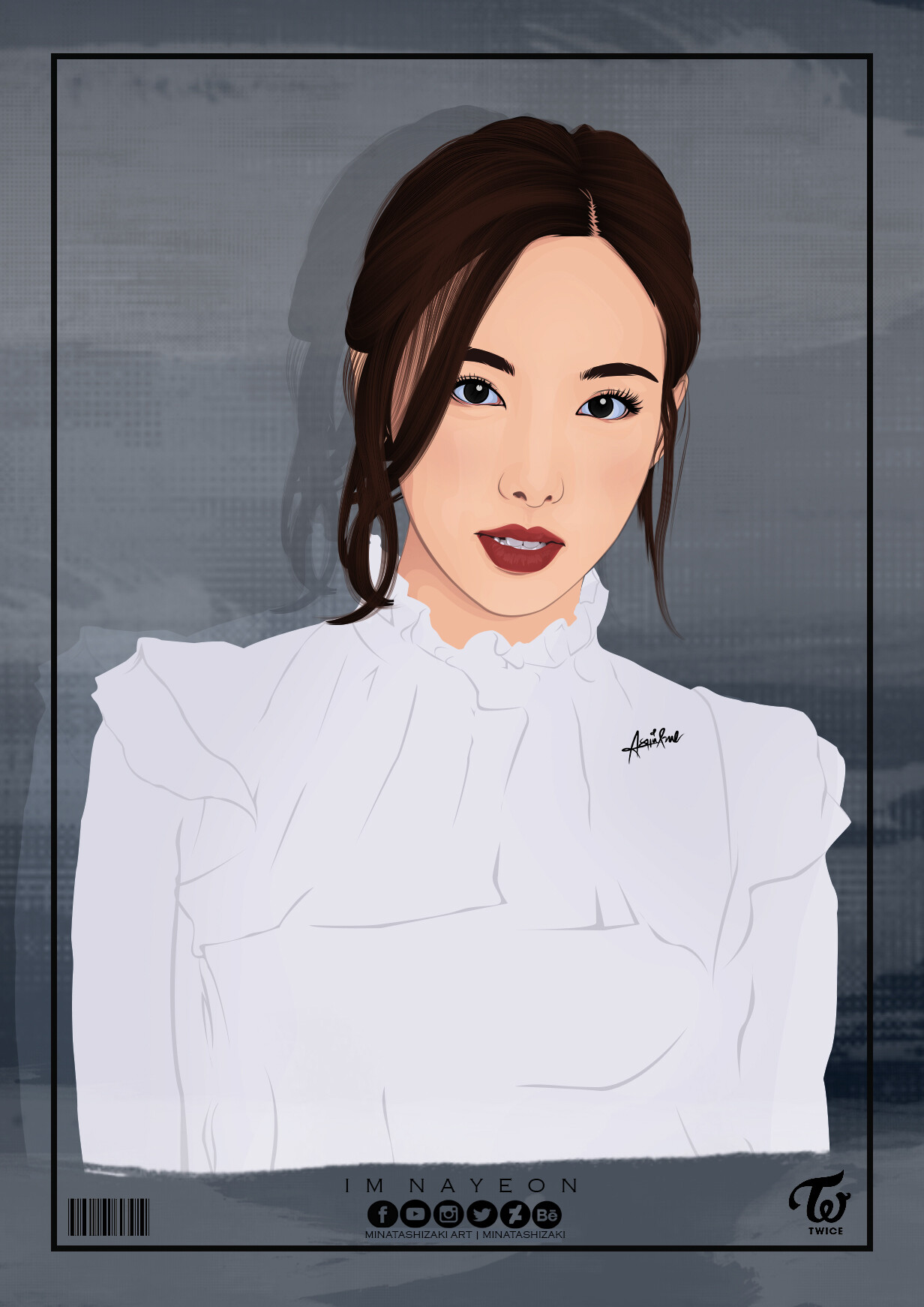Artstation Twice Im Nayeon Happynayeonday Minatashizaki Art