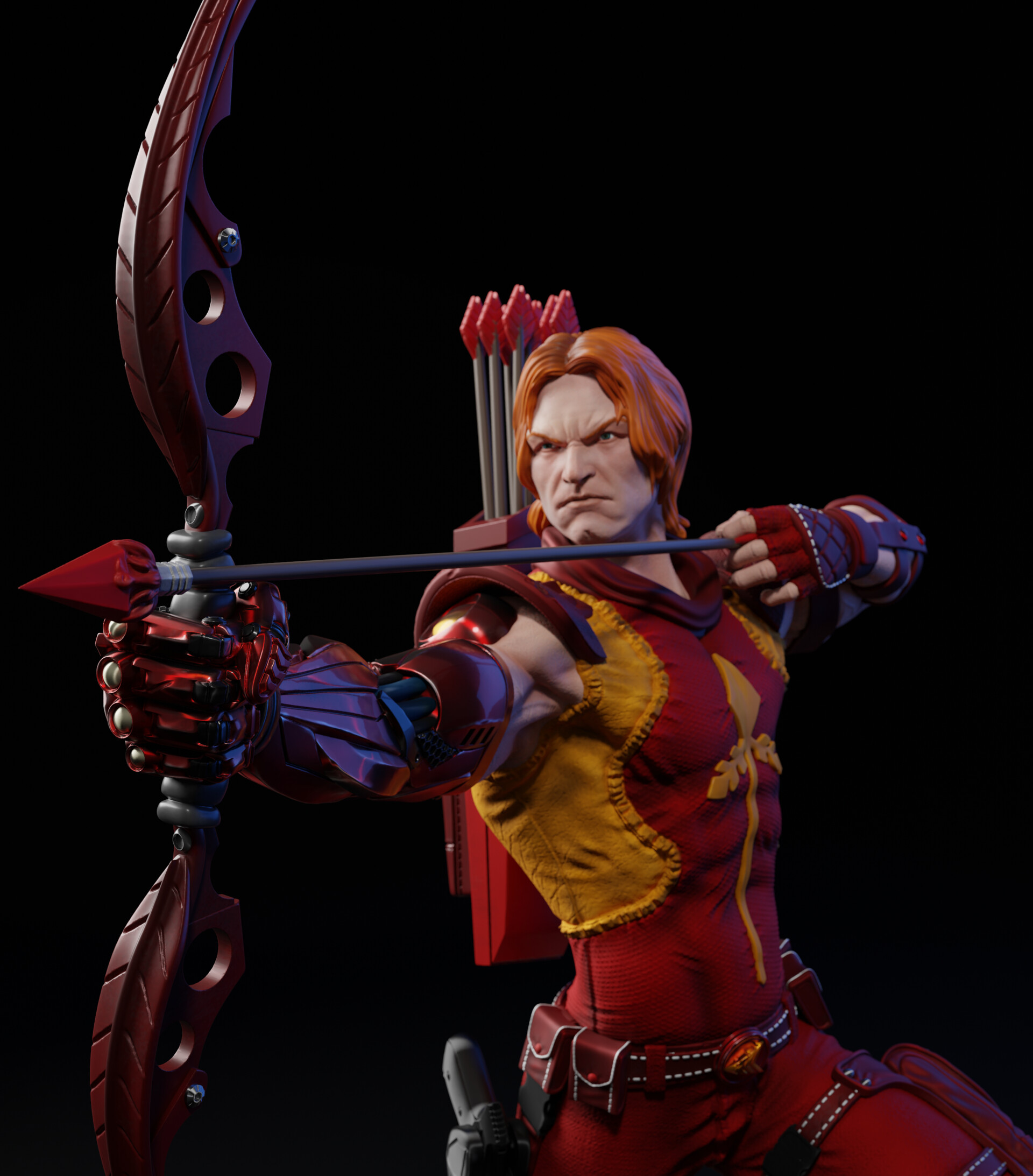 Artstation Arsenal Roy Harper Dc Comics Maycon Ramos