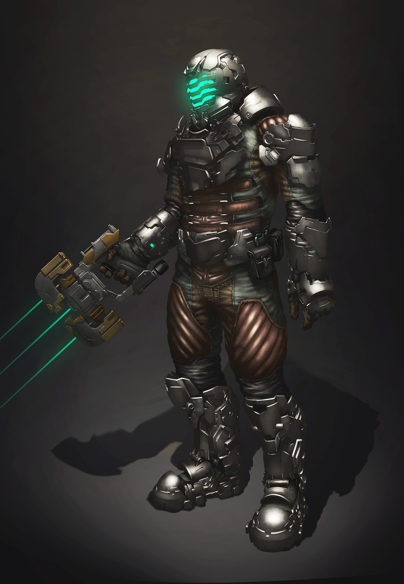 Artstation Dead Space Suit Fanart Pedro Baltazar
