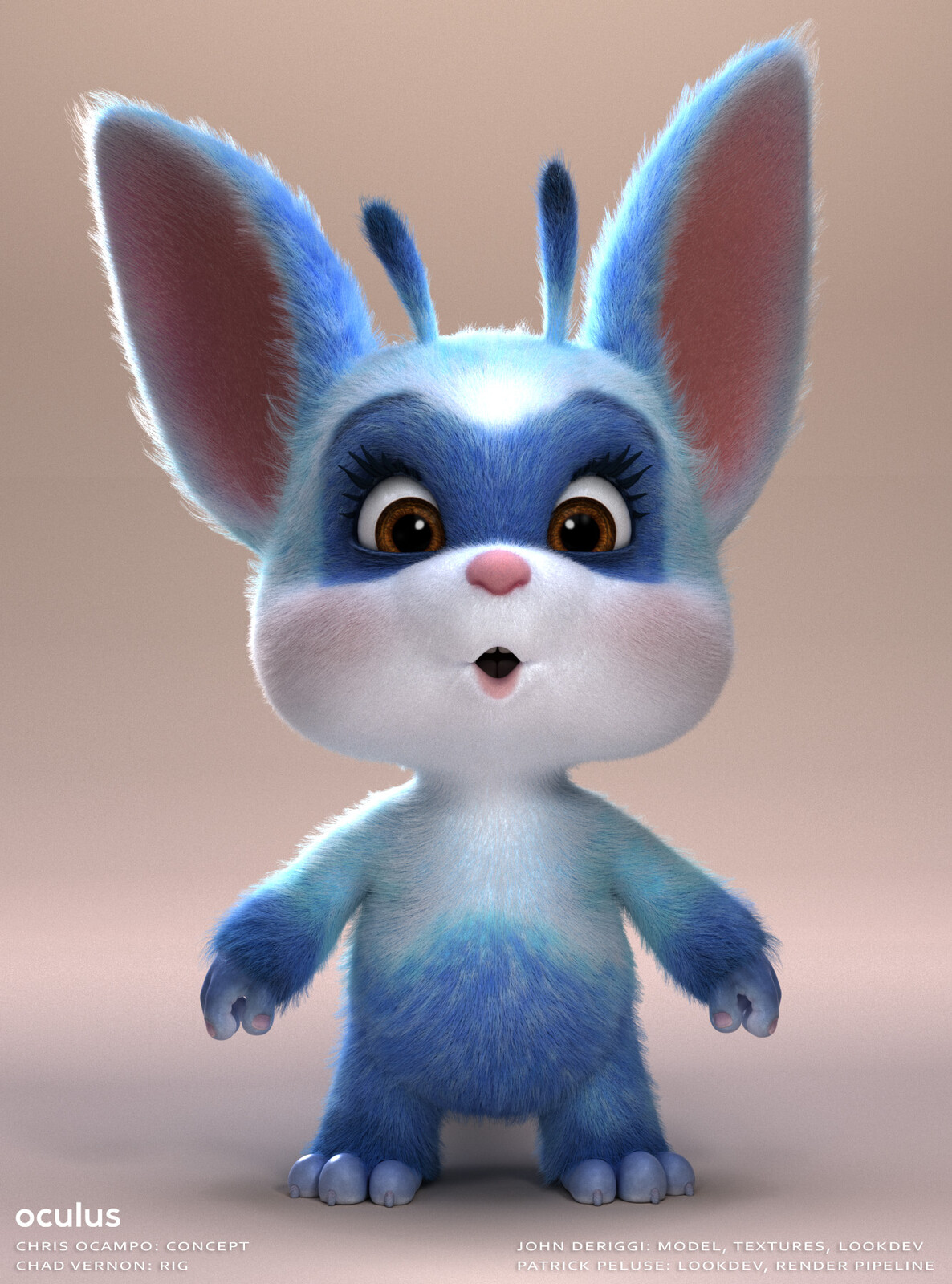 Vray lookdev and Ornatrix fur by Patrick Peluse converted from Arnold lookdev and Xgen fur by myself
