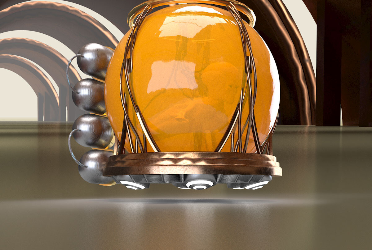 Ray Cassel Spacing Guild Navigator Concept