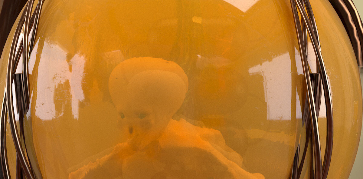 Ray Cassel Spacing Guild Navigator Concept