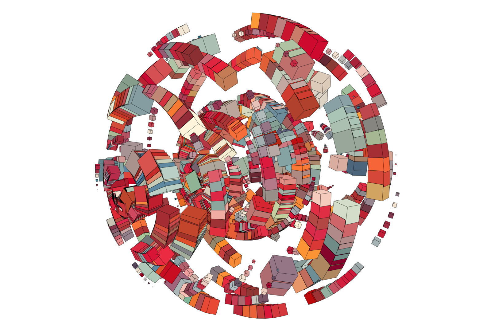Nested Spheres 2