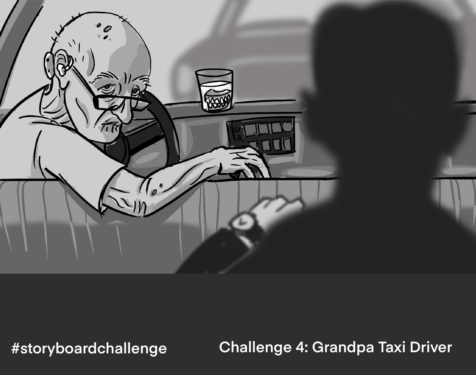 Grandpa Taxi Driver