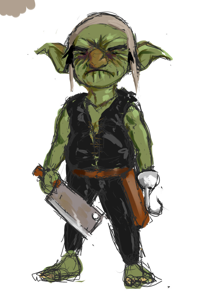 Quick pass of colors.