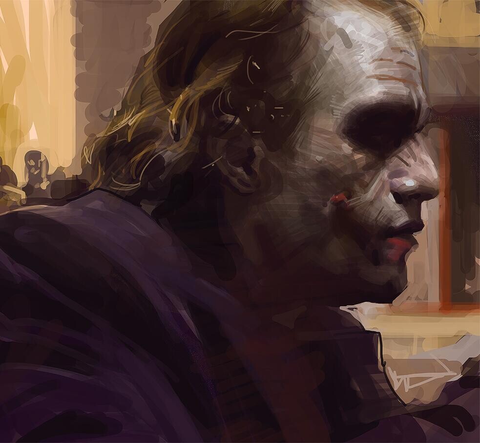 Round brush head painting practice challenge（45—53）