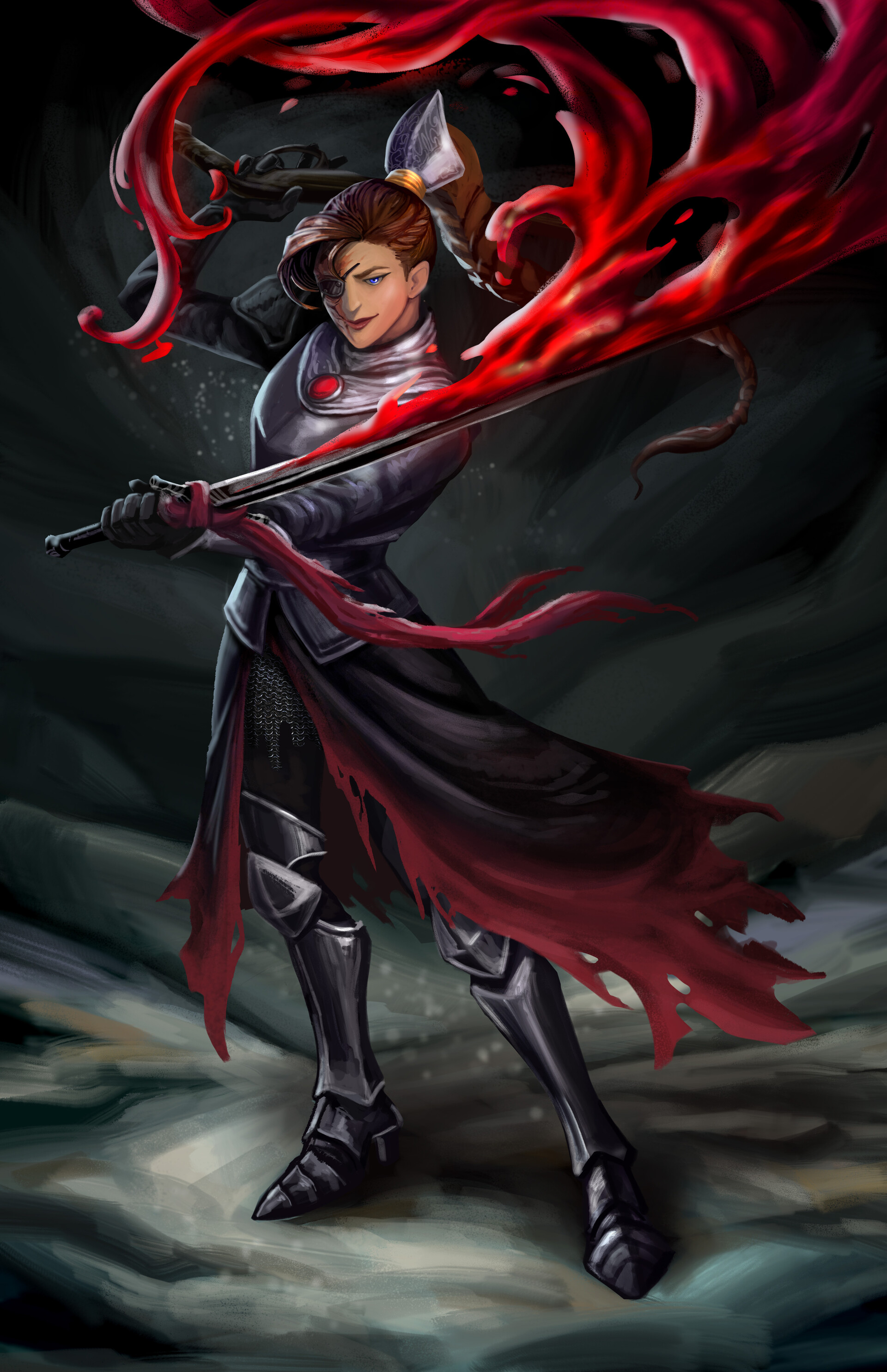 ArtStation - Karina The Blood Paladin