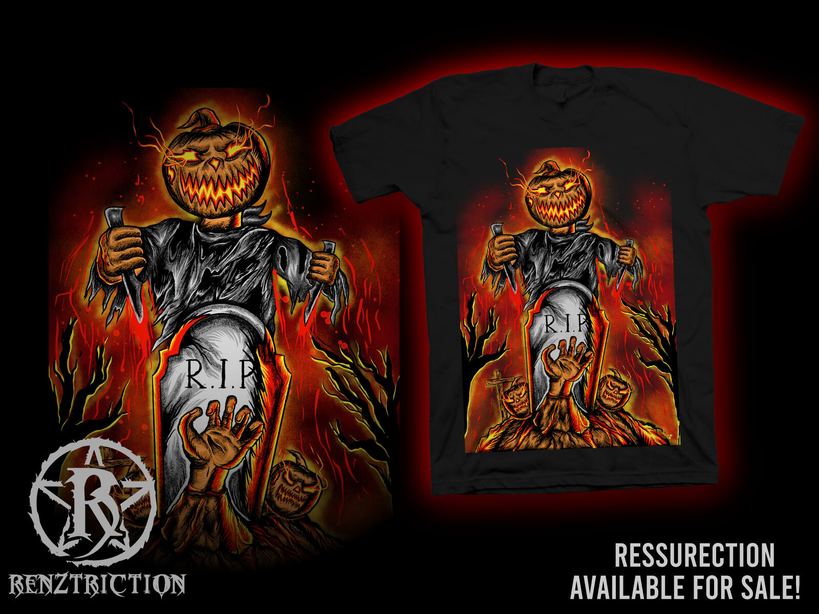 lendra Wahyu Ressurection Halloween Tshirt