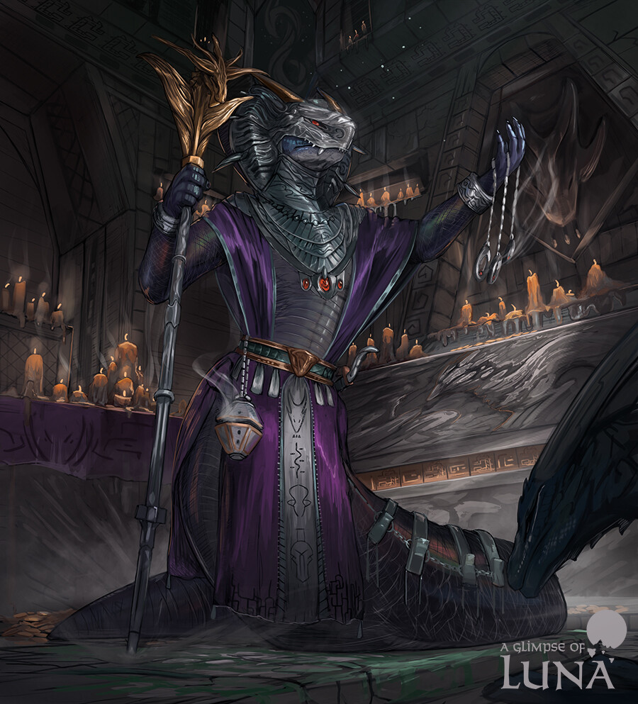 The Priest Dreaming Of A Dragon Chapter 3 Naphas Dragon Priest by Timi Honkanen : r/ImaginaryClerics