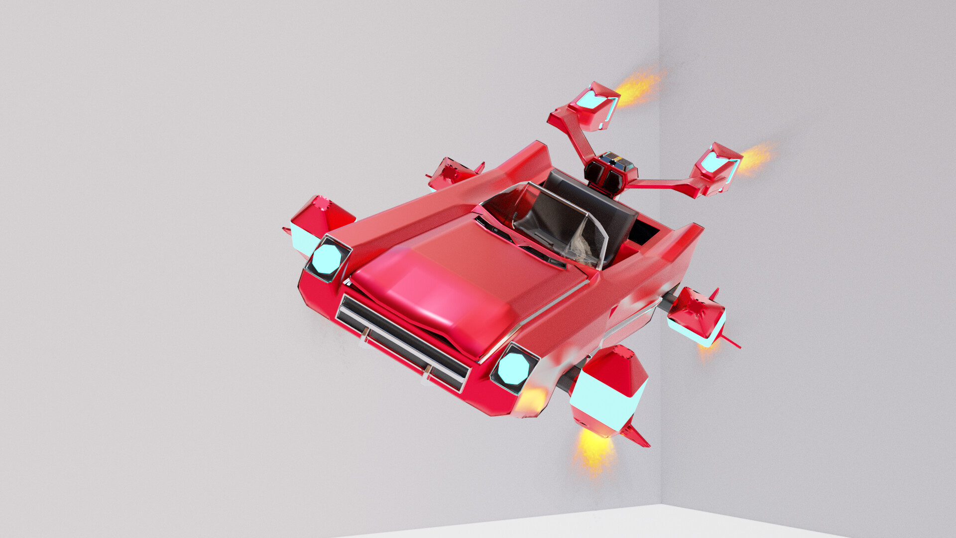 ArtStation - Flying car