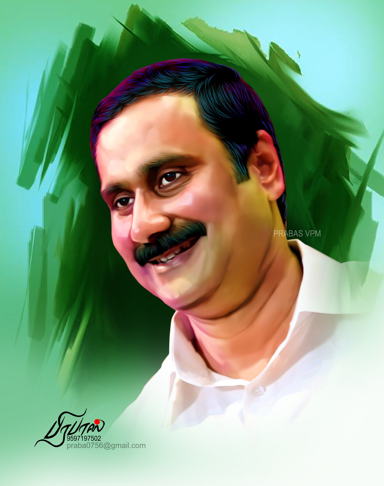 ArtStation - Anbumani Ramadoss Digital painting prabas vpm, prabas Arts
