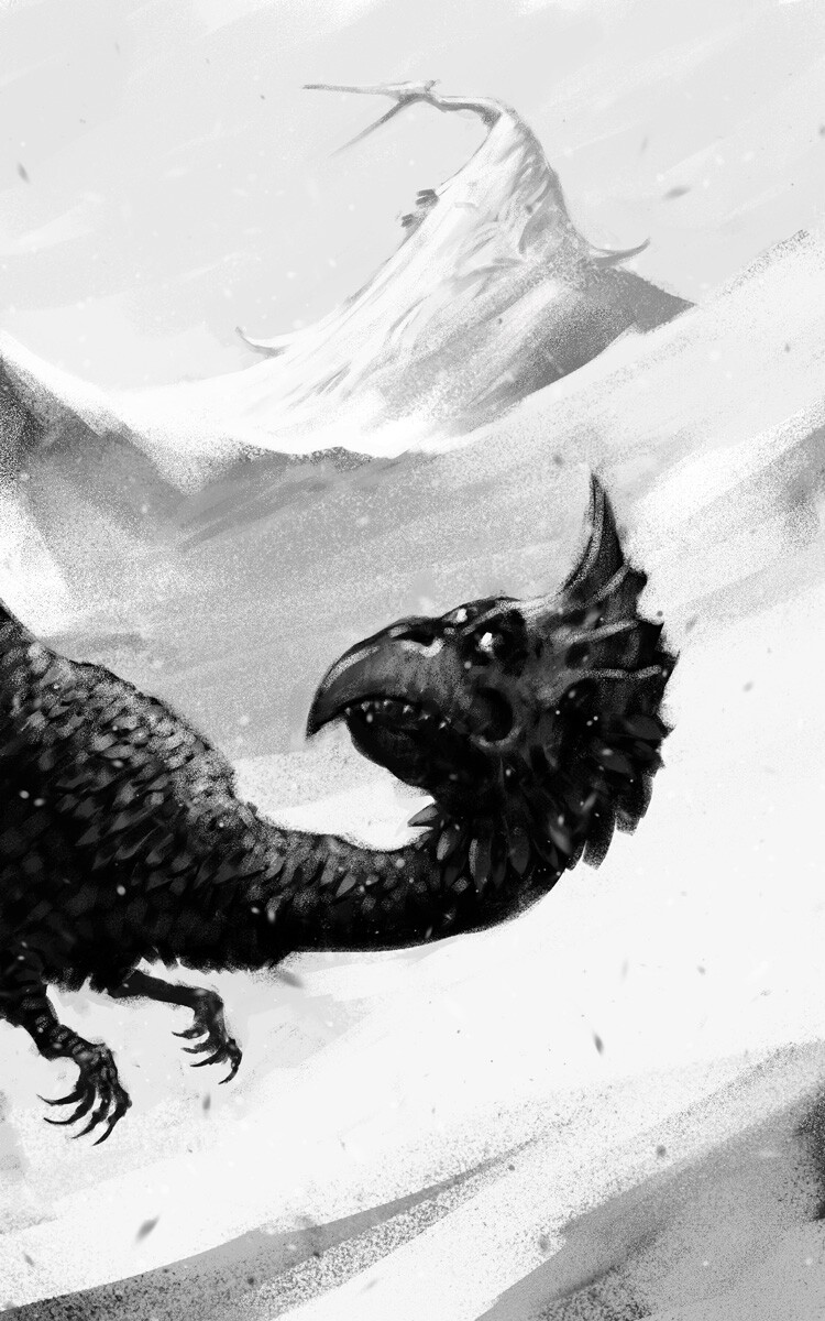 Xeco the Terror Bird. More illustrations for Paternus by Dyrk Ashton
.