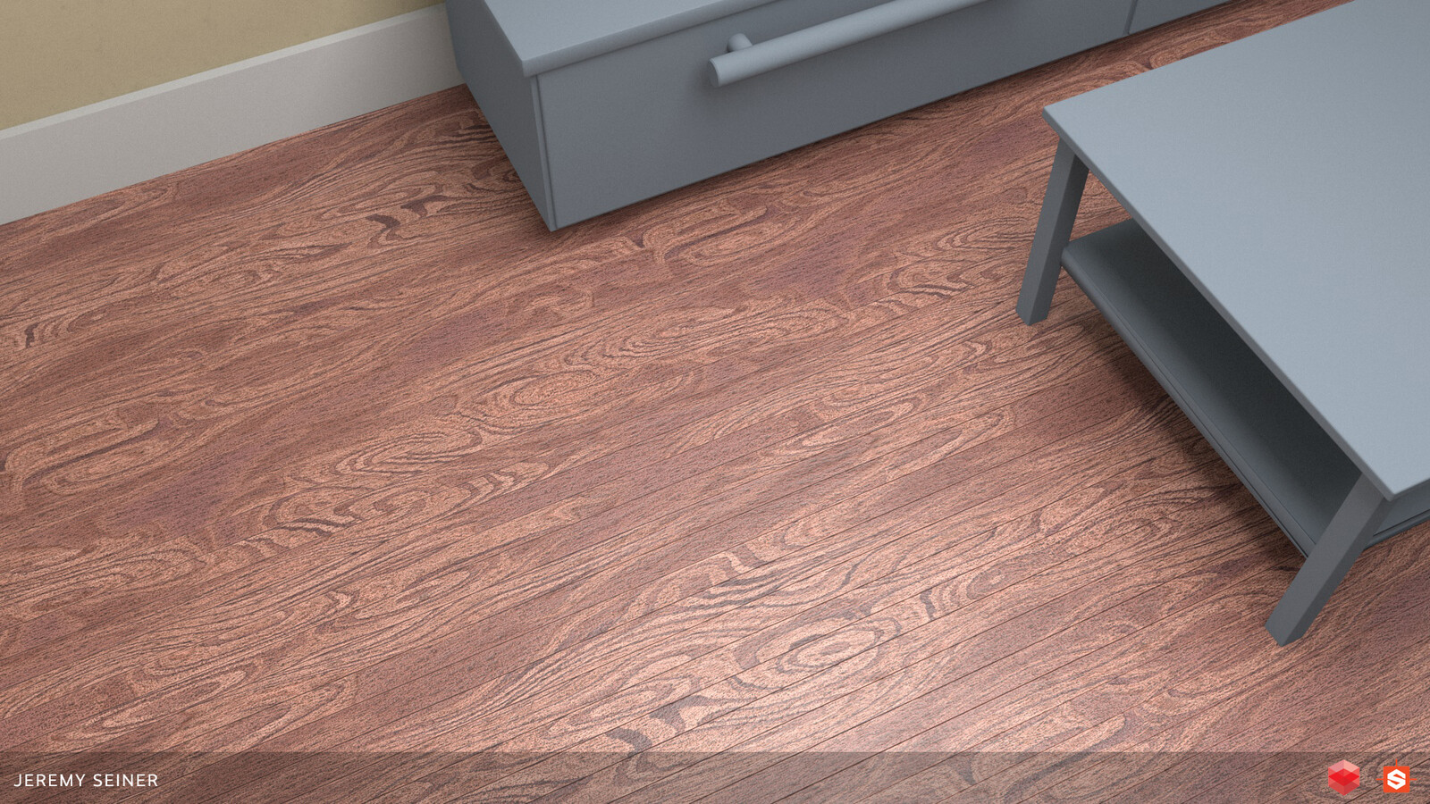 Example of basic wood floor.