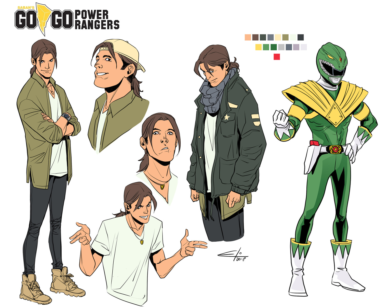 green ranger boom