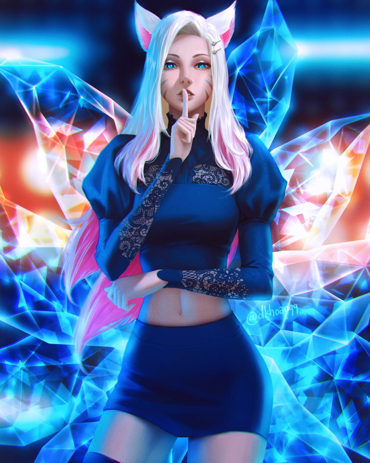 ArtStation KDA Ahri The Baddest
