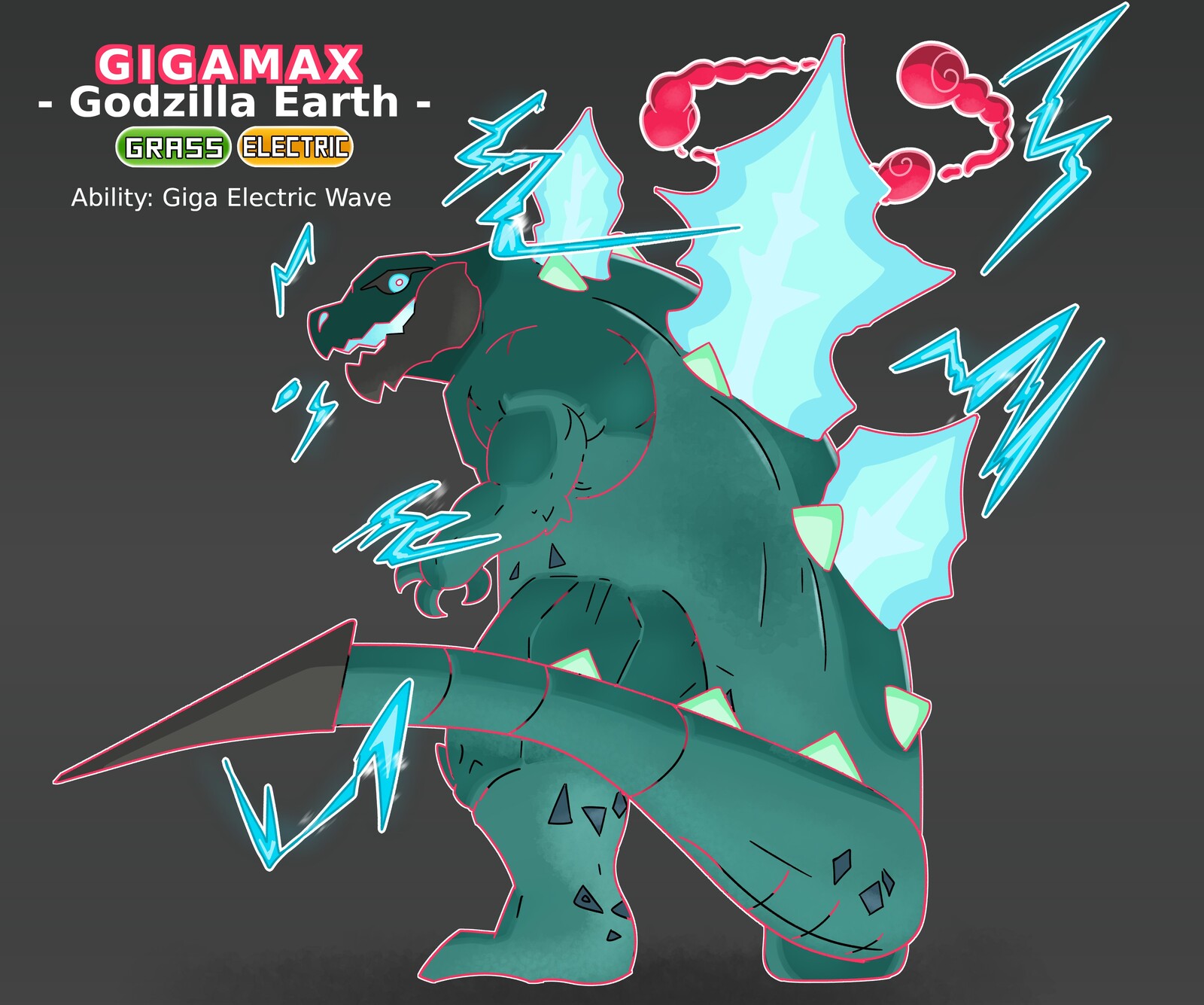 Gigamax godzilla earth
